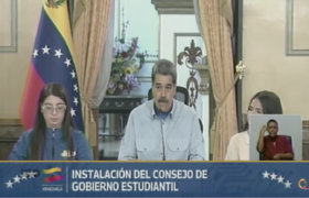 Presidente Maduro encabeza instalación del Consejo de Gobierno Estudiantil en Miraflores