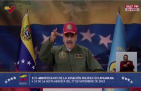 Presidente Maduro instó a la Aviación Militar a mantenerse lista para la defensa de la Patria