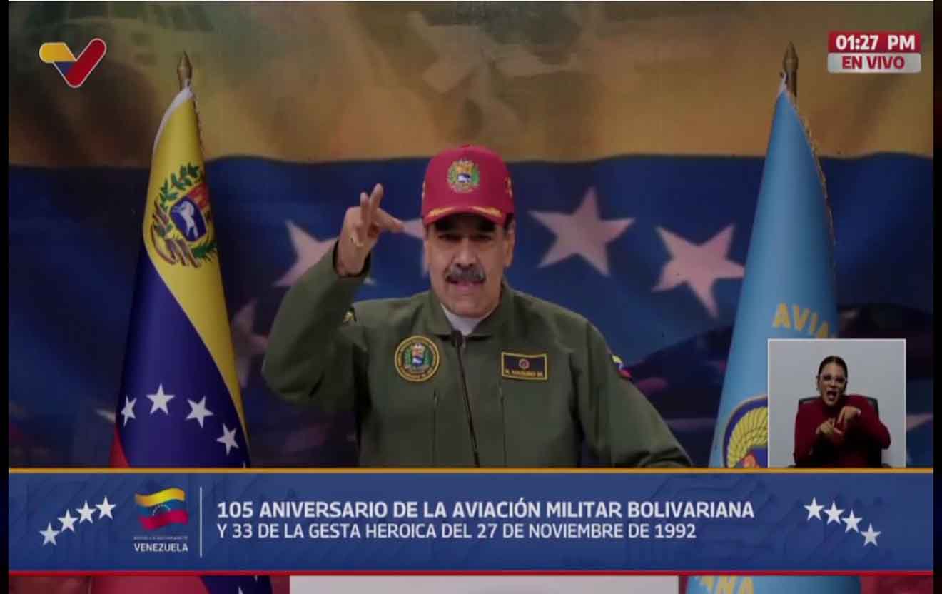 Presidente Maduro instó a la Aviación Militar a mantenerse lista para la defensa de la Patria