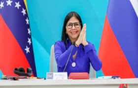 Presidenta (E) Delcy Rodríguez agradece a Trump la disposición de una agenda conjunta de cooperación binacional