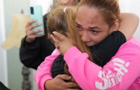 Desde Texas llegan a Venezuela 5 infantes que estaban separados de sus familias