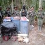 Destruyen materiales y equipos mineros ilegales en Amazonas