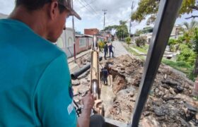 Sistema de saneamiento en Aragua es mejorado para favorecer mil 500 familias