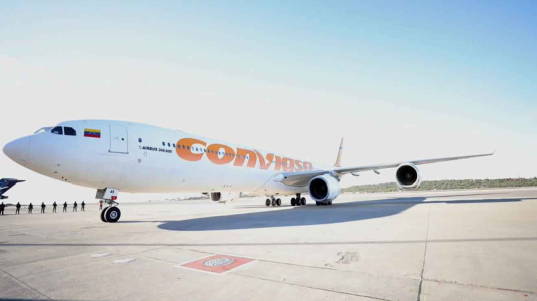 Arriba a Venezuela vuelo 94 de Vuelta a la Patria con 304 connacionales provenientes de México