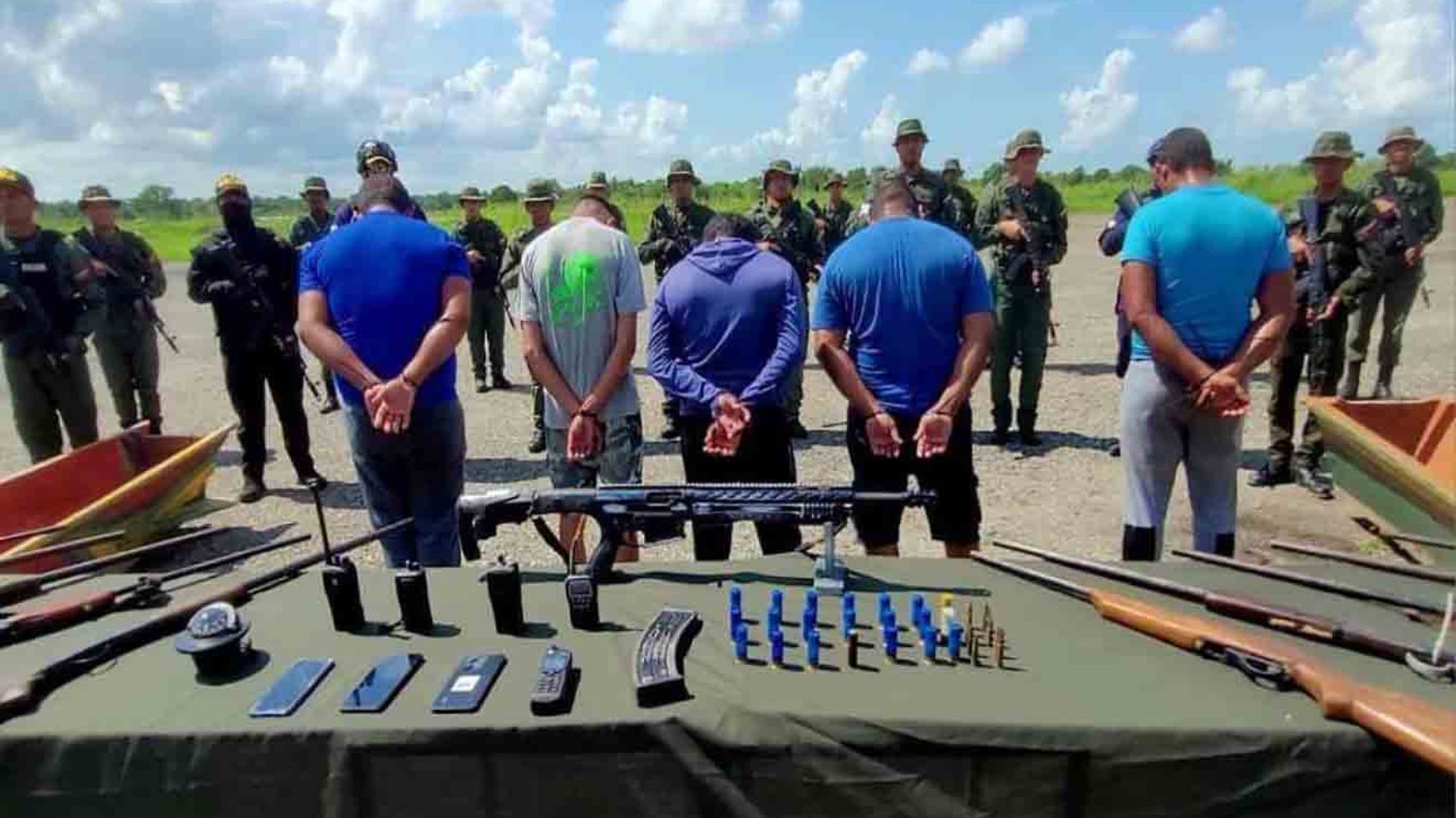 Cuerpos de Seguridad lograron la detención de cinco sujetos vinculados al narcotráfico en el Zulia