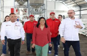 Vicepresidenta Rodríguez certifica operatividad de Planta de Urea de Pequiven