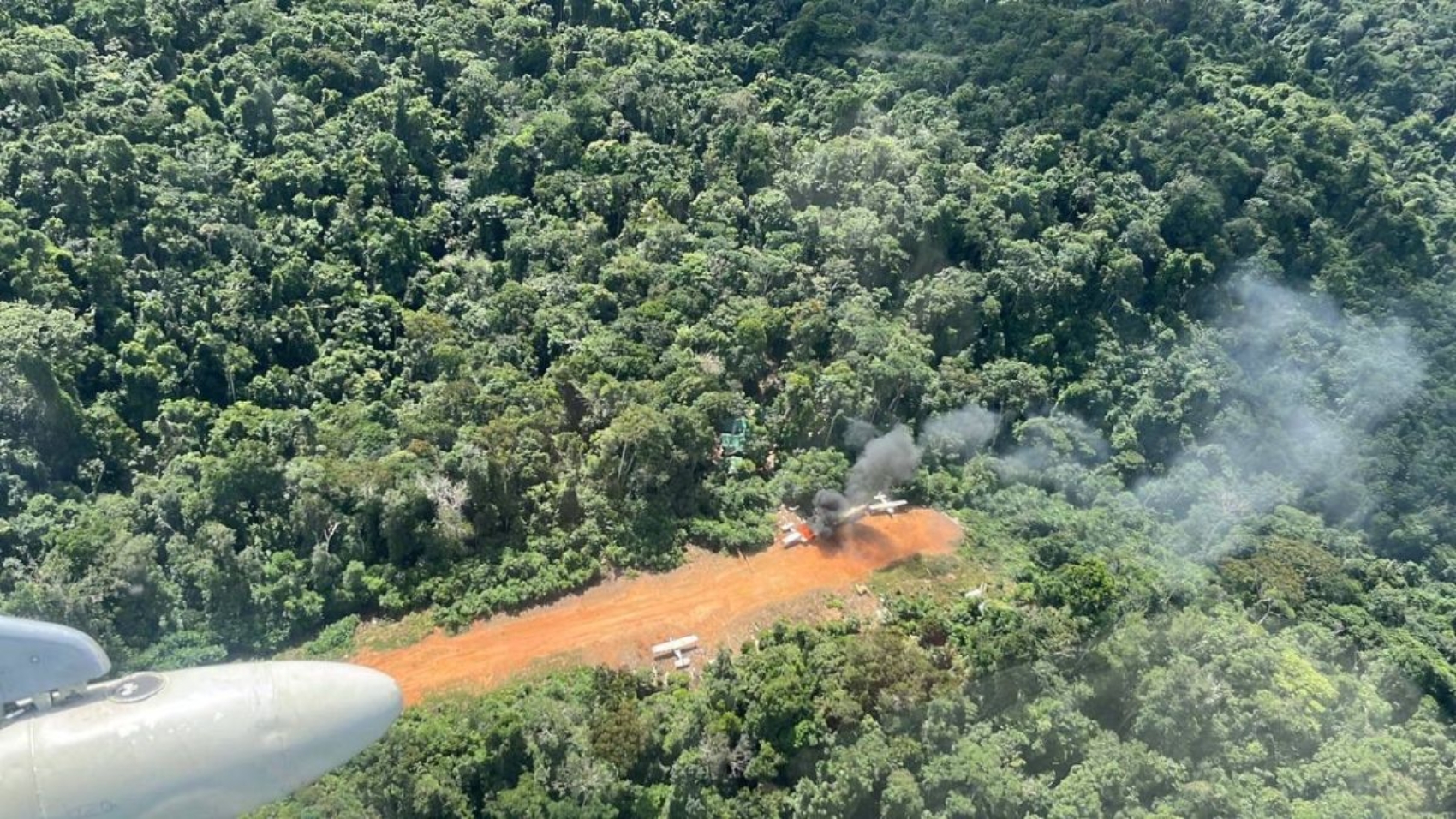 FANB destruyó ocho aeronaves y cuatro campamentos usados por el narcotráfico en Amazonas