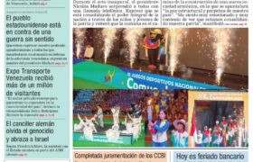 Edición Impresa Correo del Orinoco N° 5.355