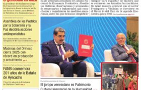 Edición Impresa Correo del Orinoco N° 5.357