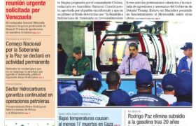 Edición Impresa Correo del Orinoco N° 5.366