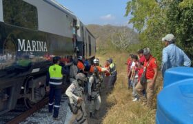 Venezuela se solidariza con México tras descarrilamiento de tren en Corredor Interoceánico
