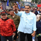 Presidente Maduro lidera marcha