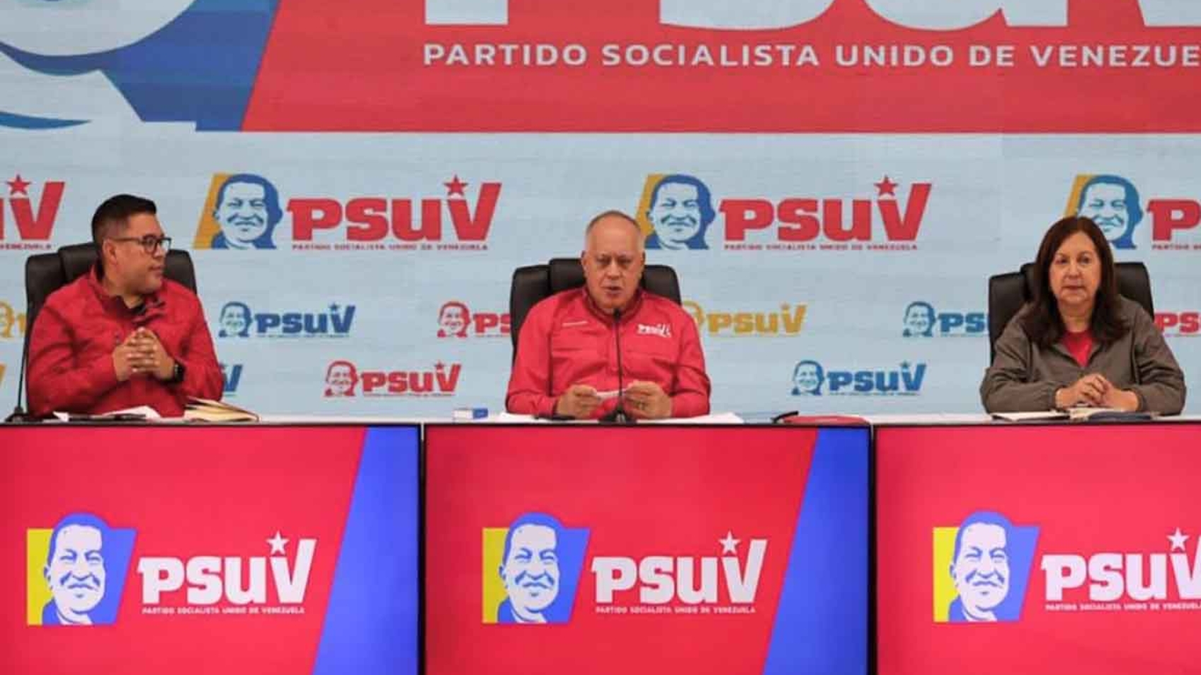 Rueda de prensa PSUV