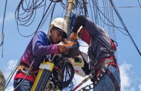 Expanden conectividad de La Guaira con más de 10 mil metros de fibra óptica