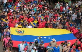 Pueblo venezolano ratifica su defensa a la soberanía del país