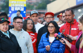 Delcy Rodríguez exige cese de agresiones imperiales contra Venezuela
