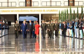 FANB y Organismos de Seguridad Ciudadana realizan Acto de Lealtad, Reconocimiento y Juramento ante la Presidenta (E) Delcy Rodríguez Gómez