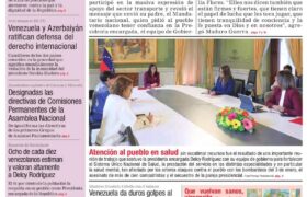 Edición Impresa Correo del Orinoco N° 5.384