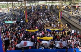 Clase obrera de Guayana rechaza el secuestro del presidente Nicolás Maduro y la primera combatiente Cilia Flores