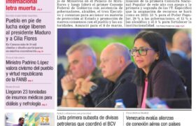 Edición Impresa Correo del Orinoco N° 5.392