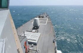 China en alerta por buques de guerra de EE.UU. que transitan por estrecho de Taiwán