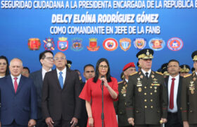 Delcy Rodríguez: Habrá ley y justicia a quienes pretendan dañar la paz