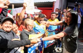 Vicepresidenta (E) Delcy Rodríguez entrega dos aulas de la Unidad Educativa Nacional José Ángel Lamas de Cabimas