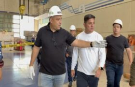 Ministro Márquez inspecciona avances en la Central Hidroeléctrica Leonardo Ruiz Pineda