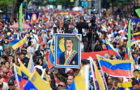 Pueblo presente en Gran Marcha por la liberación del Presidente Maduro y Cilia Flores