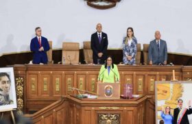 Presidenta encargada Rodríguez ante amenazas del imperio: «Llamo a la unión nacional»