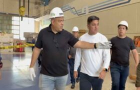 Ministro Márquez inspecciona avances en la Central Hidroeléctrica Leonardo Ruiz Pineda