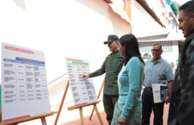 Delcy Rodríguez hace un llamado al pueblo a participar en la Consulta Popular Nacional del 8M