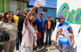 Presidenta (E) Delcy Rodríguez visita la Comuna «Guaicamacuto Bicentenario» en el eje Caracas-La Guaira