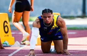 El velocista Bryant Álamo abre medallero en Bolivia