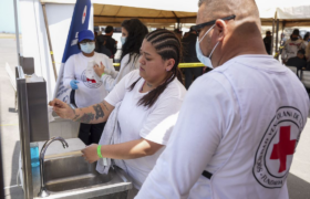 Cruz Roja Venezolana brinda atención a 111 connacionales que retornan al país