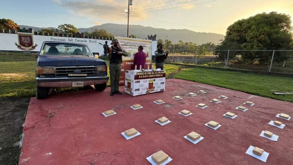 GNB incauta droga oculta en combustible en el estado Bolívar