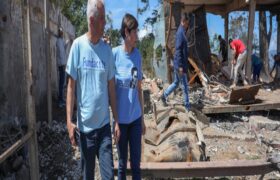 Inician trabajos de reconstrucción en centros de investigación del IVIC destruidos por el bombardeo