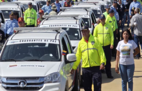 Cabello entrega 70 patrullas y 592 motos para fortalecer Cuadrantes de Paz en Falcón