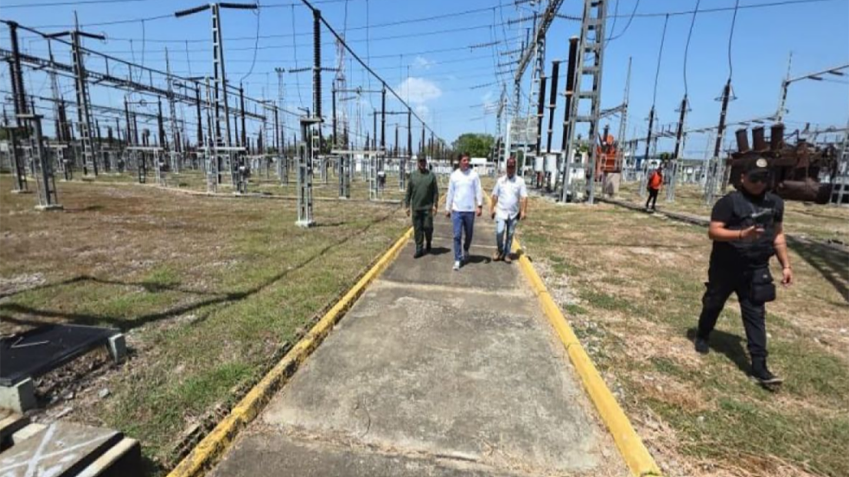 Ministro Márquez inspeccionó los avances operativos de las instalaciones eléctricas en el estado Anzoátegui