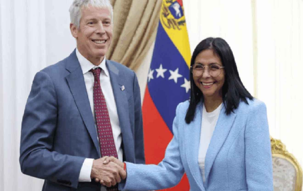 Presidenta encargada Delcy Rodríguez y secretario de Energía de EE.UU. revisan agenda energética