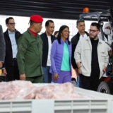 Presidenta encargada lideró jornada productiva en la Planta Procesadora de Alimentos Río de Oro copia