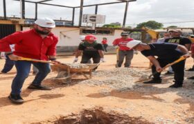 Continua el plan de asfaltado y bacheo masivo en Maturín