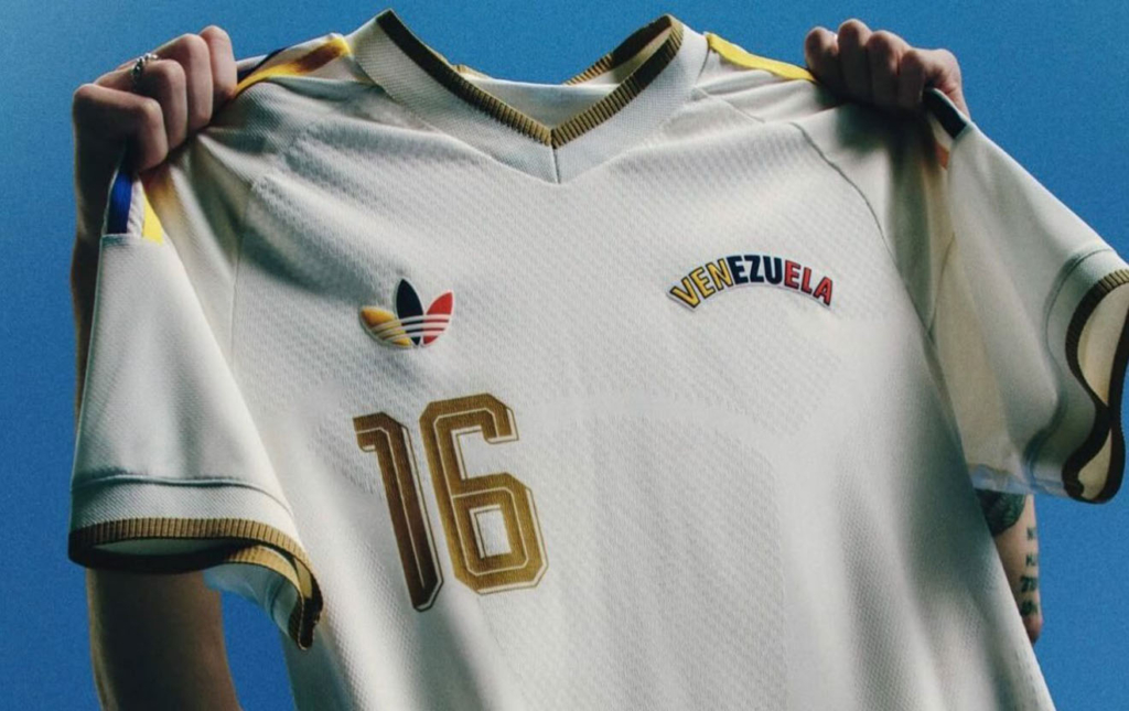 Adidas y la FVF presentan nueva camiseta visitante de la Vinotinto