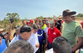 Inspeccionan obras de mitigación de riesgos en Ciudad de Nutrias