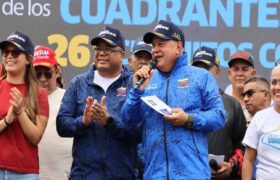 Cabello: 70 % del territorio nacional cuenta con Cuadrantes de Paz