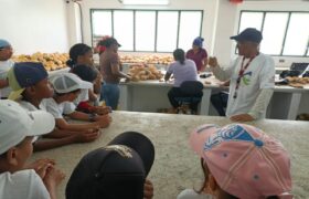 Estudiantes mirandinos aprenden sobre microscopía y biotecnología del cacao