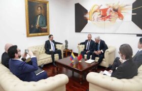 Canciller Yván Gil sostuvo reunión con el secretario de Estado de las Comunidades Portuguesas