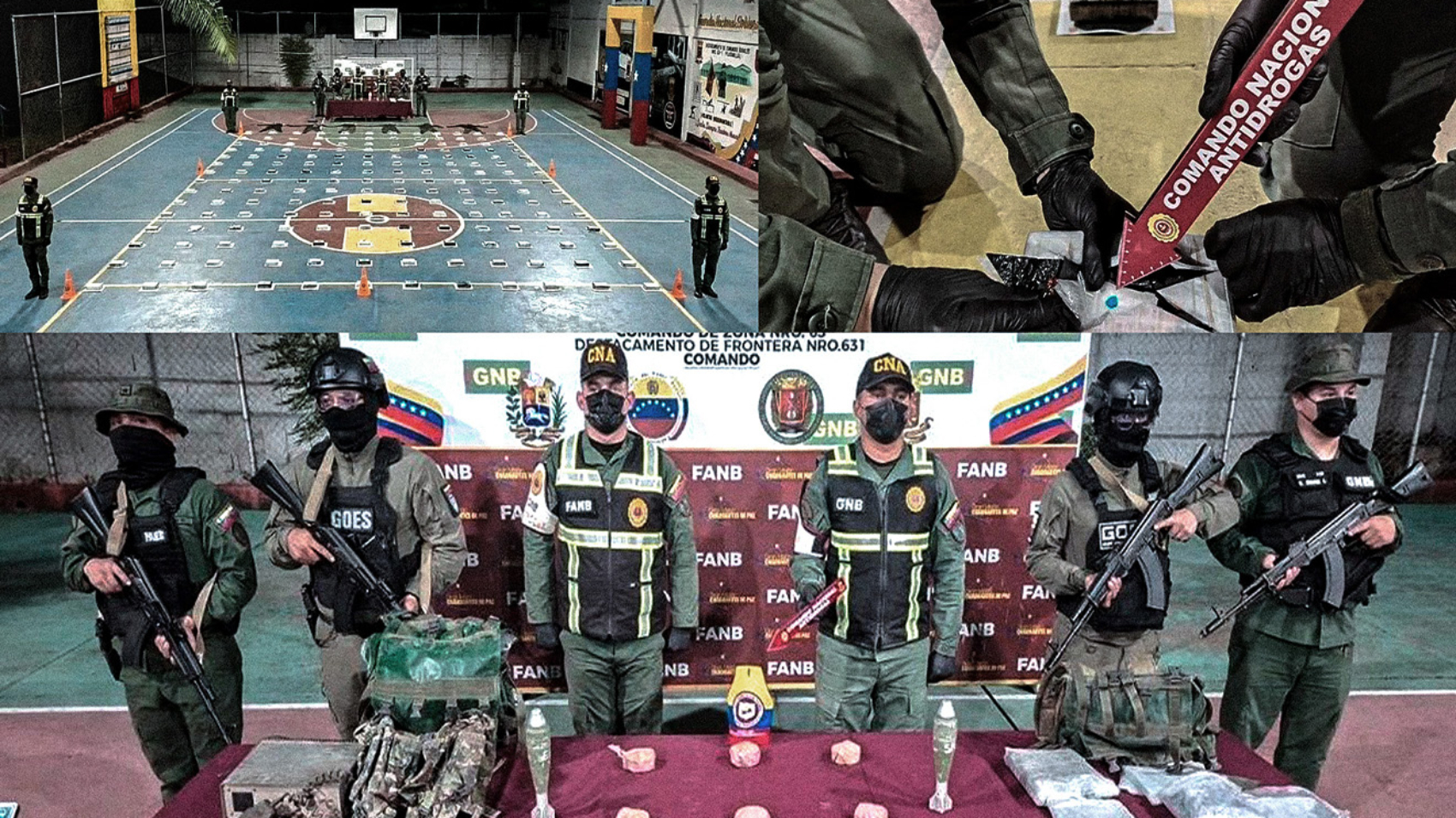 FANB destruye campamento logístico del narcotráfico en Bolívar