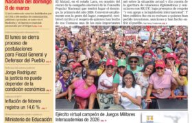 Edición Impresa Correo del Orinoco N° 5.433