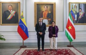 Arriba a Caracas embajadora designada de Surinam ante Venezuela